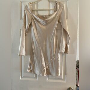 Princessss Polly beige mini dress